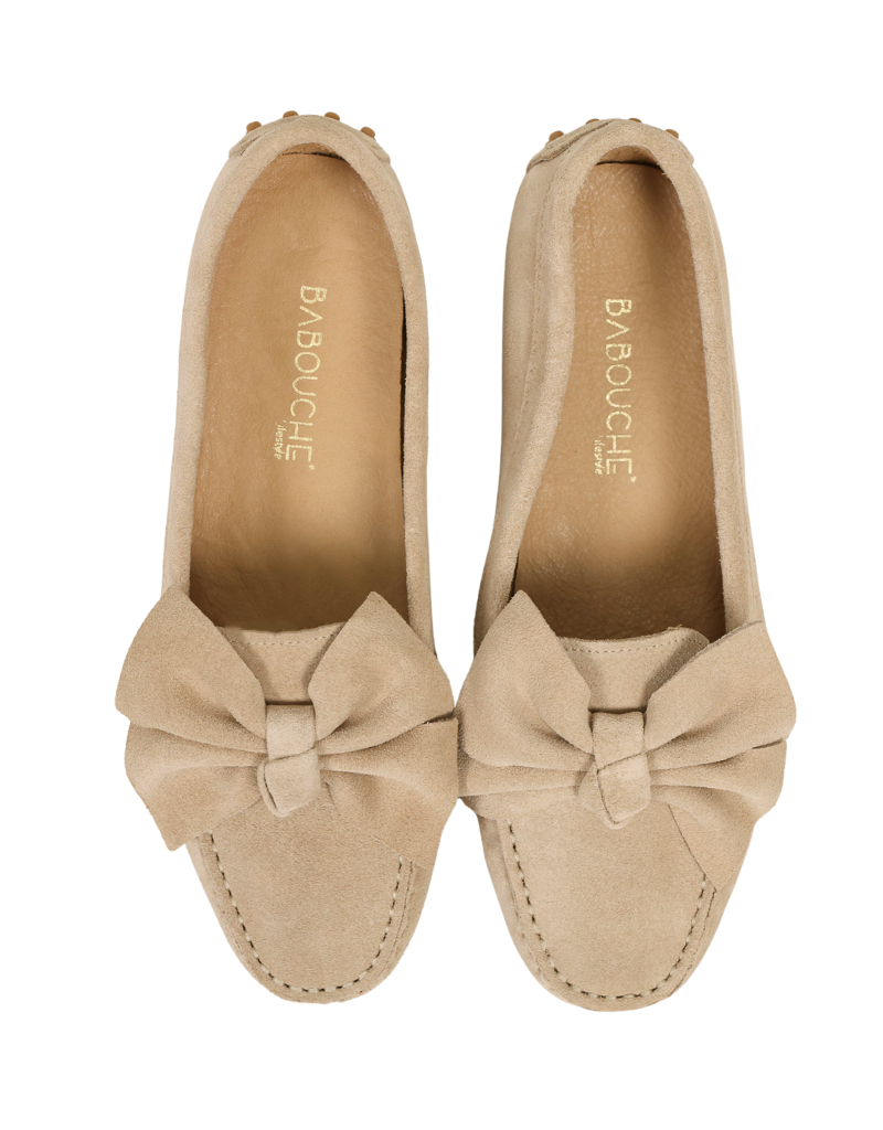 Babouche Babouche | Naomi - suede beige