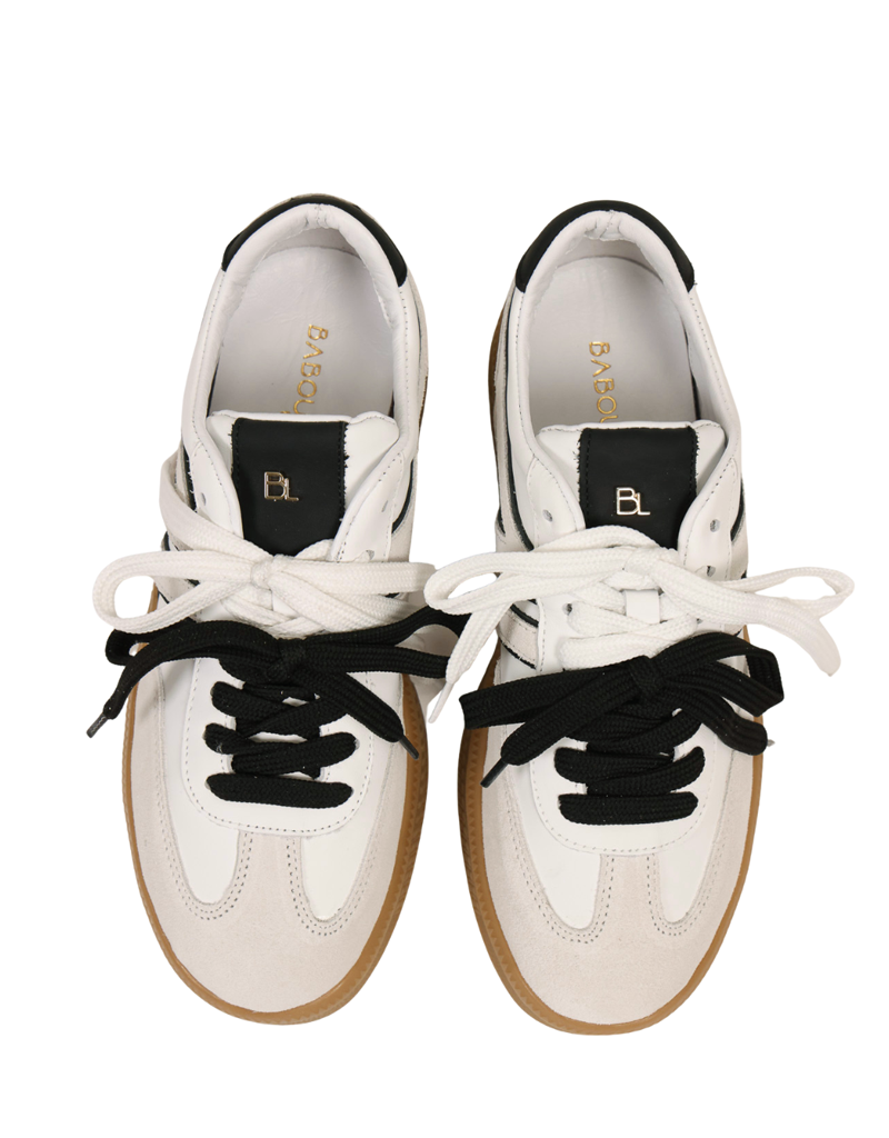 Babouche Babouche | Jilly - white/black