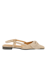 Babouche Babouche | Slingback suede beige