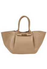 21Jewelz Shopper met gouden sluiting - taupe