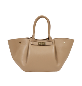 21Jewelz Shopper met gouden sluiting - taupe