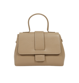 21Jewelz Leren tas met twee hengsels - beige