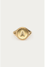 My Jewellery My Jewellery | Initial ring vintage - goud