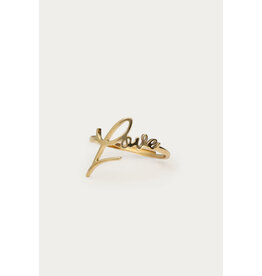 My Jewellery My Jewellery | Bold ring love - goud