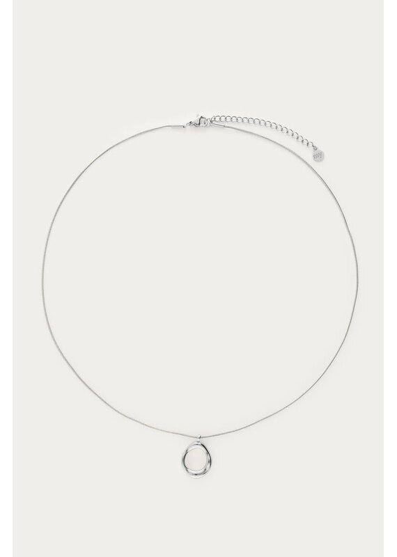 My Jewellery My Jewellery | Minimalistische ketting met ovaal - zilver