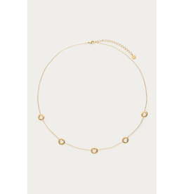 My Jewellery My Jewellery | Love ketting met open hartjes - goud