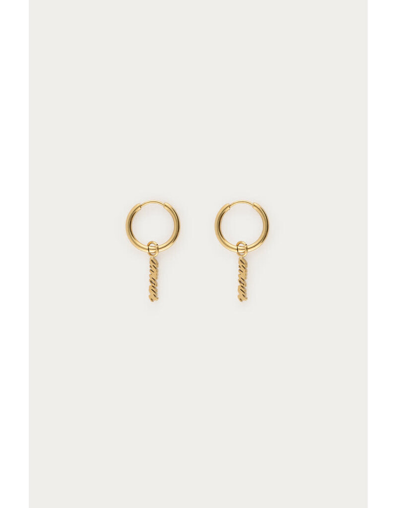 My Jewellery My Jewellery | Love oorringen Amour - goud