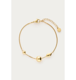 My Jewellery My Jewellery | Mystic armband met bollen - goud