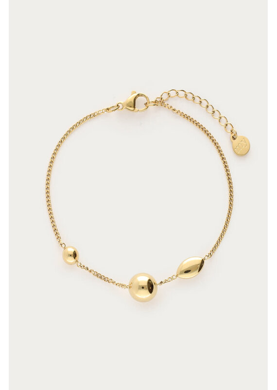 My Jewellery My Jewellery | Mystic armband met bollen - goud