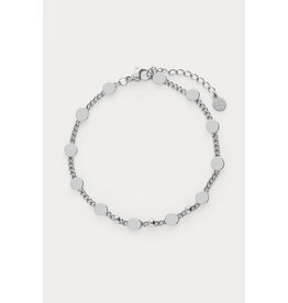 My Jewellery My Jewellery | Bold armband met munten  - zilver