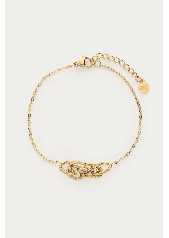 My Jewellery My Jewellery | Minimalistische armband met cirkels - goud
