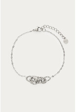 My Jewellery My Jewellery | Minimalistische armband met cirkels - zilver