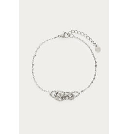 My Jewellery My Jewellery | Minimalistische armband met cirkels - zilver