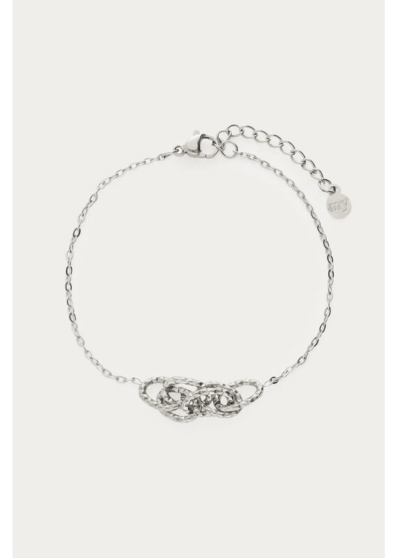 My Jewellery My Jewellery | Minimalistische armband met cirkels - zilver