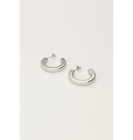 My Jewellery My Jewellery | Open oorringen plat - zilver
