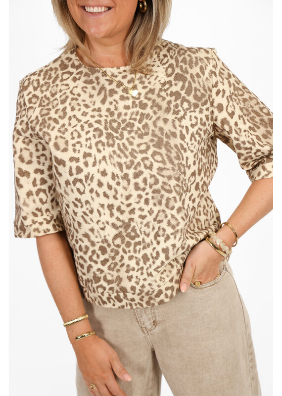 21Jewelz Panterprint top