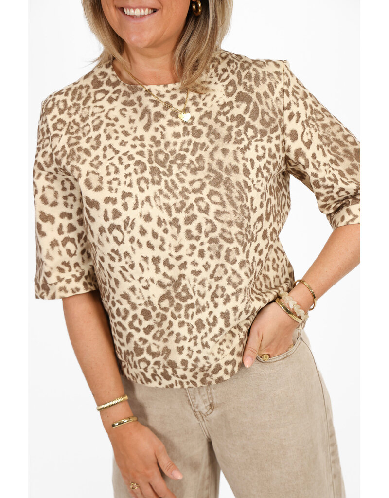 21Jewelz Panterprint top