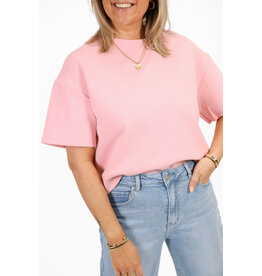 21Jewelz Effen boxy shirt - roze