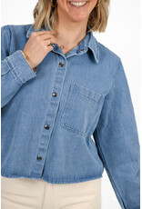 21Jewelz Denim blouse - blauw
