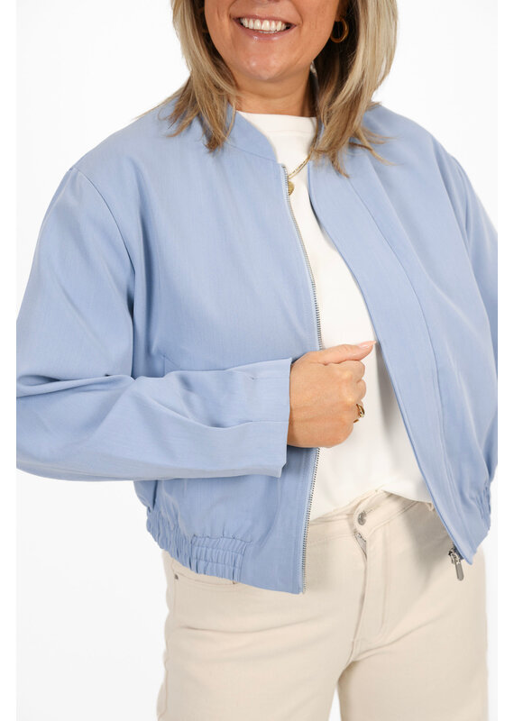 21Jewelz Basic bomber jasje - blauw