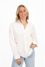 21Jewelz Blouse met hartjes - wit