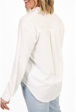 21Jewelz Blouse met hartjes - wit