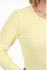21Jewelz Basic rib longsleeve - geel