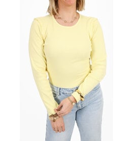 21Jewelz Basic rib longsleeve - geel
