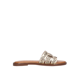 Tango Tango | Slipper met opengewerkt patroon - goud