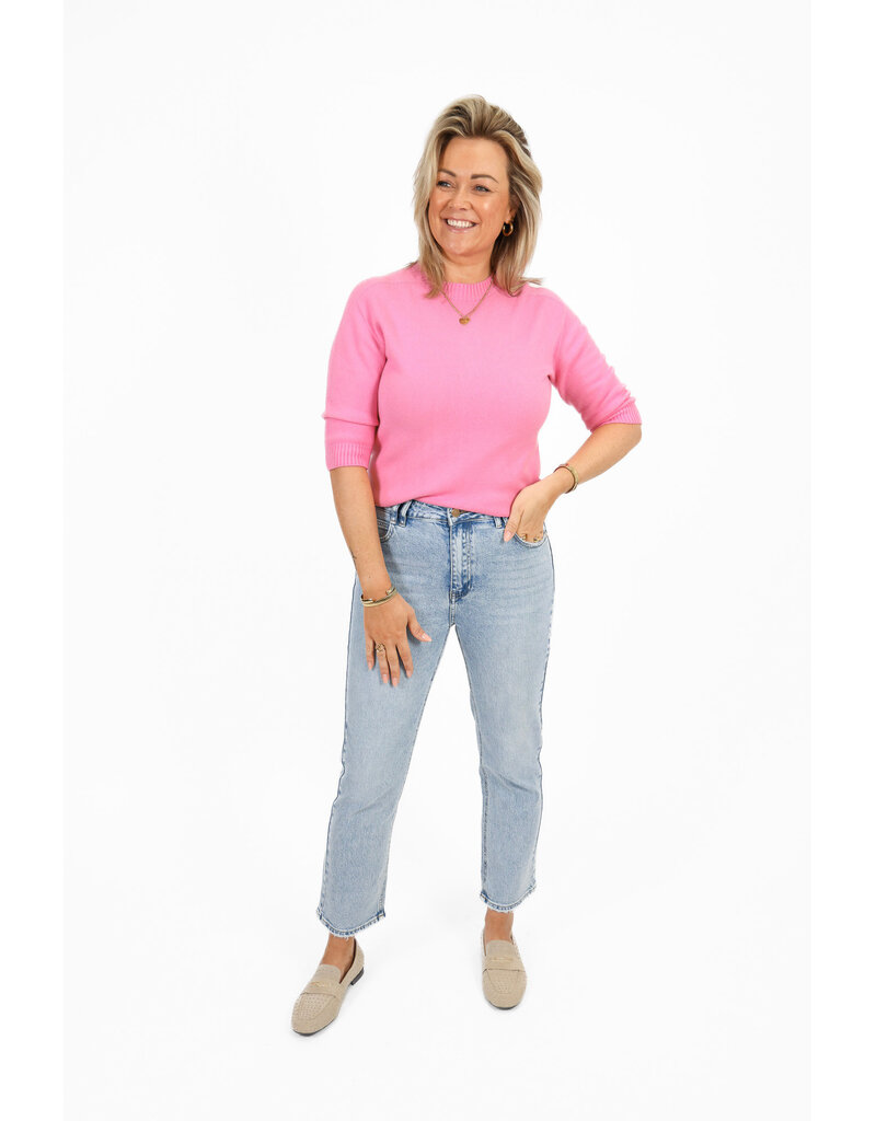 21Jewelz Mom jeans met gouden details - lichtblauw