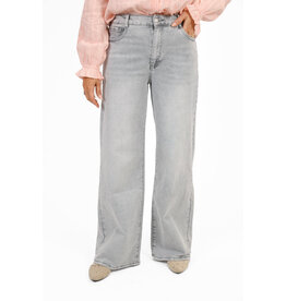 21Jewelz Basic wide leg jeans - lichtgrijs