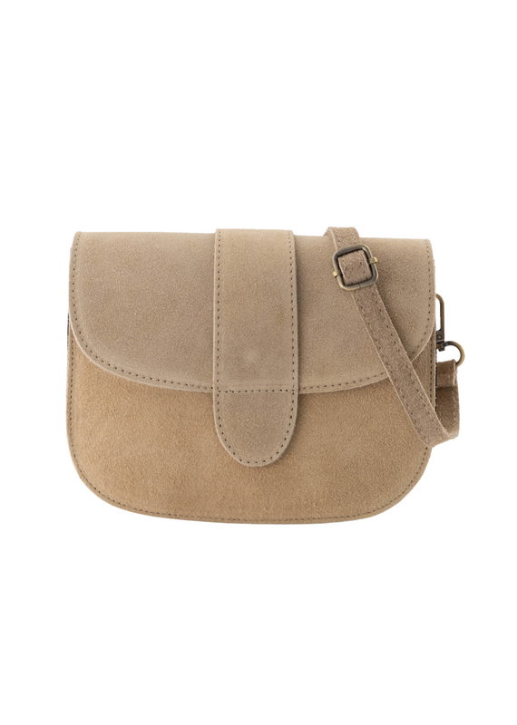 21Jewelz Brand new basic tas - suede beige