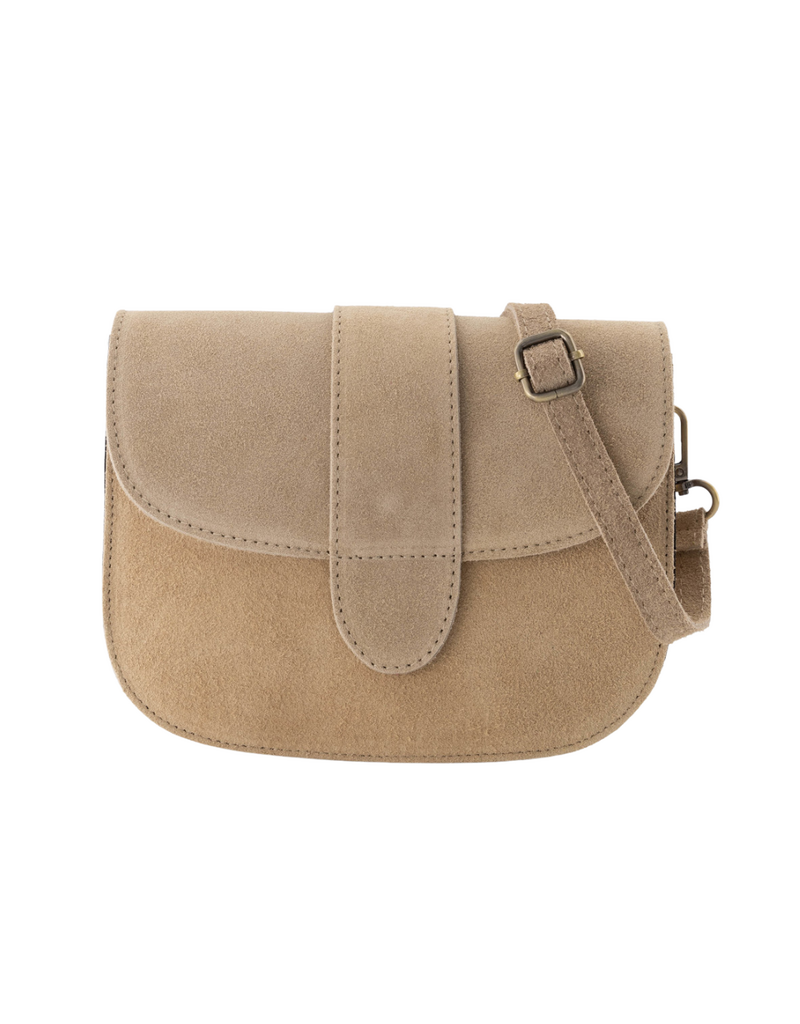 21Jewelz Brand new basic tas - suede beige