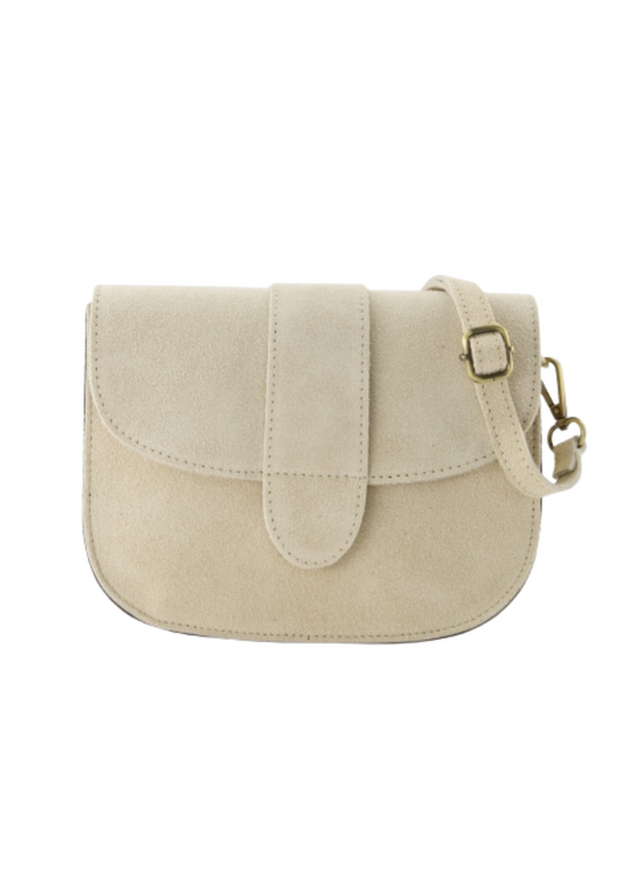 21Jewelz Brand new basic tas - suede ecru