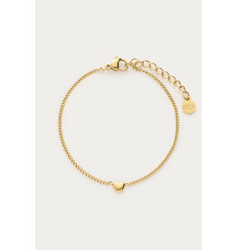 My Jewellery My Jewellery | Botanical armband met fijn hartje - goud