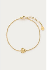 My Jewellery My Jewellery | Botanical armband met hartje - goud