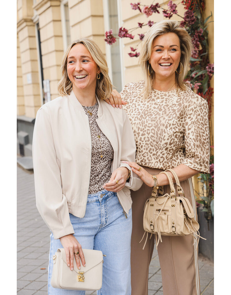 21Jewelz Panterprint top