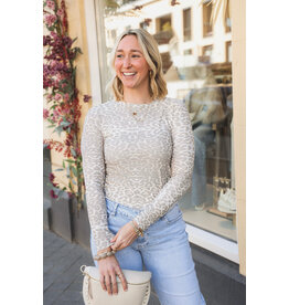 21Jewelz Travel panter top - beige