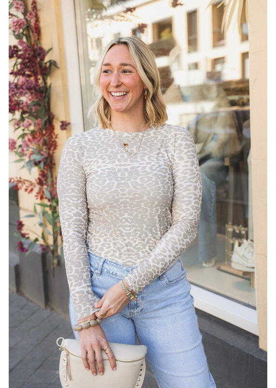 21Jewelz Travel panter top - beige