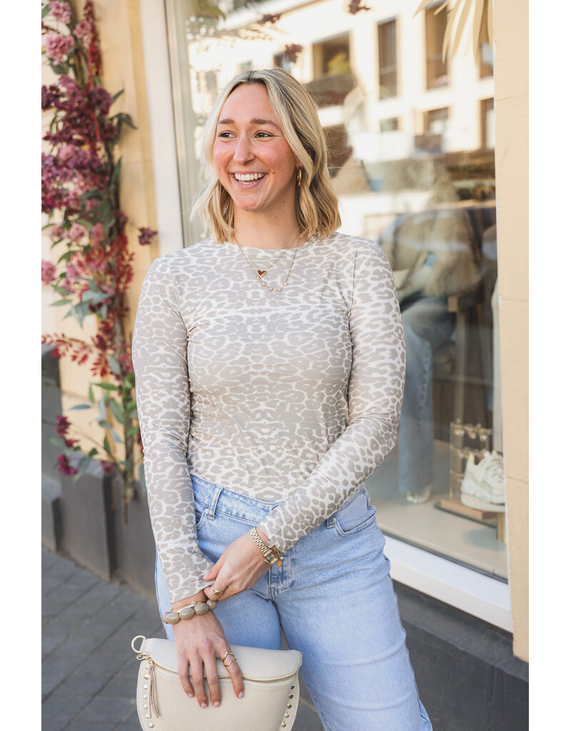 21Jewelz Travel panter top - beige