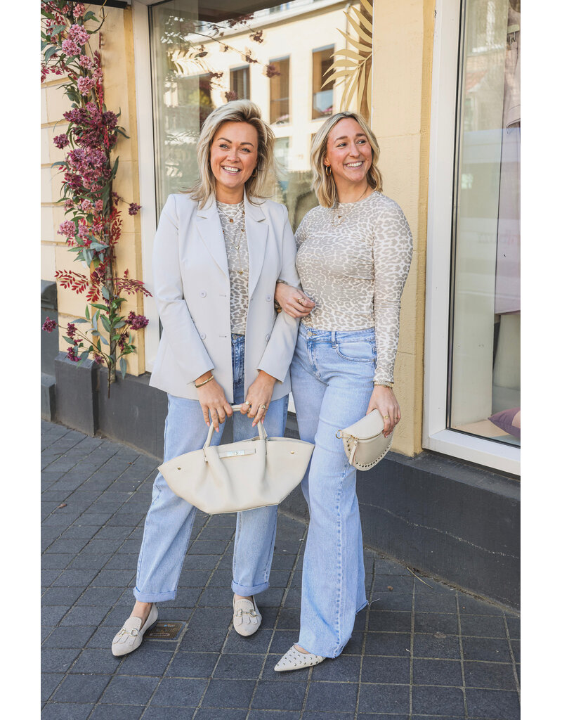 21Jewelz Travel panter top - beige