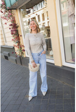 21Jewelz Travel panter top - beige