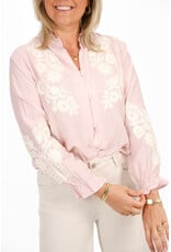 21Jewelz Broderie blouse - roze