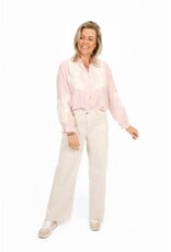 21Jewelz Broderie blouse - roze