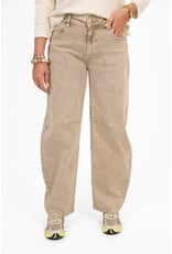 21Jewelz Barrel jeans - washed beige