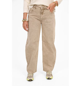 21Jewelz Barrel jeans - washed beige