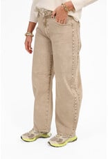 21Jewelz Barrel jeans - washed beige