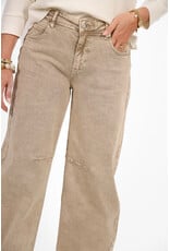 21Jewelz Barrel jeans - washed beige