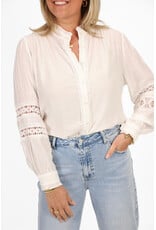 21Jewelz Blouse met sierlijke details - wit
