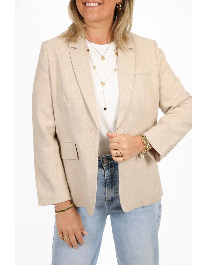 21Jewelz Basic blazer - beige